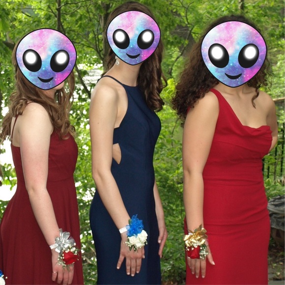 High-Neck Long Sleeveless Dress - Like New! - Picture 4 of 8